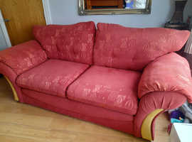 2 seater sofa and armchair