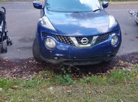Nissan Juke, 2015 (15) Blue Hatchback, Manual Diesel, 54,193 miles