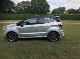 Ford ecosport, 1.0 st line 2018 (68reg ) Silver Hatchback, Manual Petrol, 43,000 miles