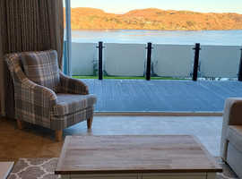 Luxury Prestige Hampton lodge holiday home for sale at Oban Holiday Park