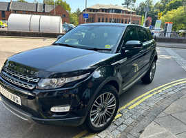 Land Rover Range Rover Evoque, 2012 (12) black estate, Automatic Diesel, 135,190 miles
