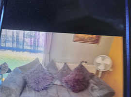 Two 2 seater sofas grey