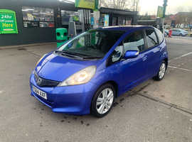 Honda Jazz, 2014 (64) Blue Hatchback, Manual Petrol, 76,000 miles
