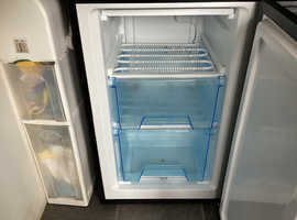 Undercounter freezer black vgc