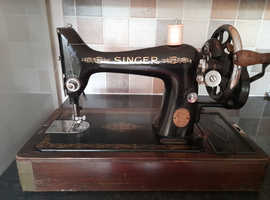 Vintage singer sewing machine