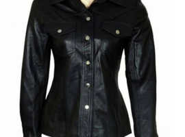 Eclipse Elegance: Sleek Women Leather Jackets