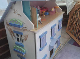 Wooden dolls house