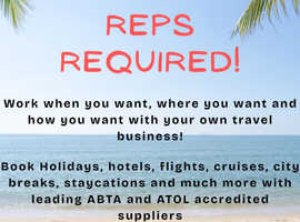 HOME-BASED TRAVEL REPS WANTED