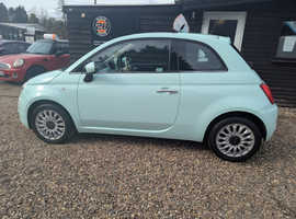Fiat 500, 2015 (65) Green Hatchback, Manual Petrol, 1.2 Engine, excellent first time car, £5000