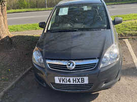 Vauxhall Zafira, 2014 (14) Grey MPV, Manual Petrol, 79,000 miles