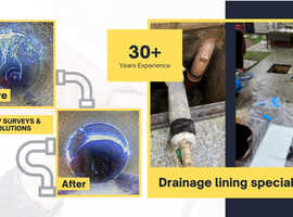 drainage services, unblocks, repairs, root cutting, lining works, high pressure jettingcctv drainage surveys,