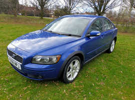 Volvo S40/V50 SERIES, 2006 (06) Blue Saloon, Manual Petrol, 108,400 miles