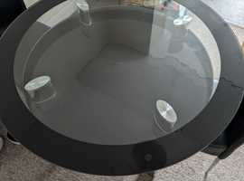 Glass dining room table (no chairs)