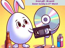 Preserve Your Precious Memories! Convert VHS or Camcorder Tapes to Digital Before Easter!