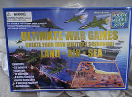 NEW Ultimate war games create your own military scenarios Land, air and sea by Hobby model kits