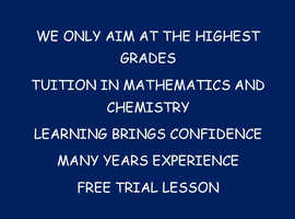 CHEMISTRY, PHYSICS AND MATHS TUITION OFFERED TO GCSE/A LEVEL