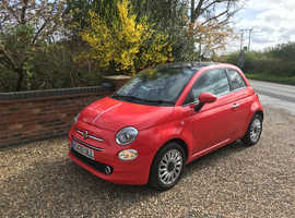 Fiat 500 1.0cc lounge petrol hybrid 2020 only 16k miles full main dealer service history