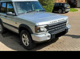 Land Rover Discovery, 2004 (54) Silver Estate, Manual Diesel, 127,000 miles