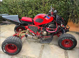 Shineray 300 with 600 ninja conversion engine