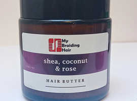 Silky Shea & Coconut Hair Butter with Rose oil