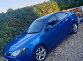 MG MG 6, 2012 (61) Blue Saloon, Manual Petrol, 98,499 miles
