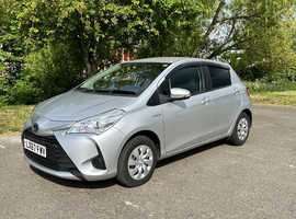 Toyota , 2023 (23) Silver Hatchback, auto Petrol Hybrid, 39,380 miles