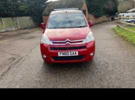 Citroen Berlingo Multispace, 2010 (60) Red MPV, Manual Diesel, 115,000 miles
