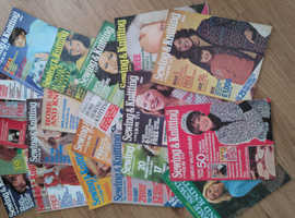 Old Knitting and Sewing magazines