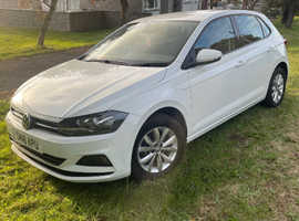 Volkswagen Polo, 2018 (18) White Hatchback, Manual Petrol, 48,720 miles