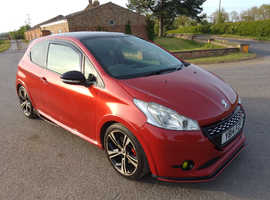 Peugeot 208 GTi turbo 2014 (14) 77,000 miles