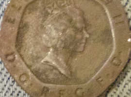 Very rare 20p coin