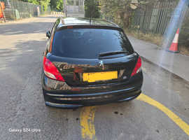 Quick Sale , House move Peugeot 207, 2011 (11) Black Hatchback, Manual Petrol, 83,451 miles