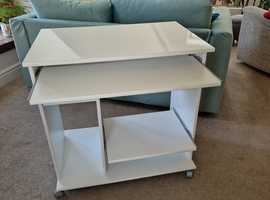 Computer desk.