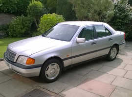 Mercedes C CLASS, 1994 (L) Silver Saloon, Automatic Petrol, 76,396 miles
