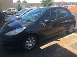 Peugeot 207, 2006 (56) Black Hatchback, Manual Petrol, 100,200 miles