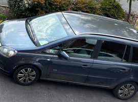Vauxhall Zafira, 2006 (06) Blue MPV, Manual Petrol, 103,000 miles