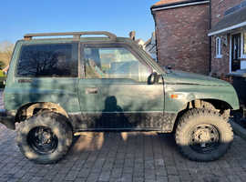 Suzuki Vitara, 1998 (S) Green Estate, Manual Petrol, 107,205 miles
