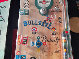 Bullseye pinball game by Marx - vintage mid 1960s