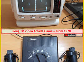 Pong Video Game from 1978. Collectors Item