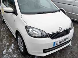 Skoda Citigo, 2014 (14) White Hatchback, Manual Petrol, 131,738 miles