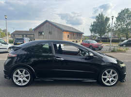 Honda Civic, 2009 (09) Black Hatchback, Manual Petrol, 119,000 miles