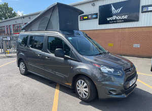 Ford Tourneo Grand Connect Compact Campervan by Wellhouse 2017 1.5 TDCi 120ps Manual 4-seater model in Magnetic Grey.