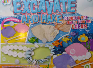 Excavate And Make Creative Toys.