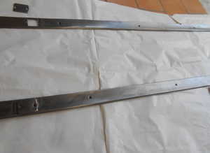 External chrome trims under doors for Fiat 2300 S Coup
