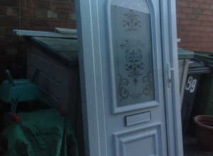 PVC front door mint