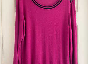 (917) Wallis cerise jumper, size 16
