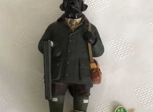 Robert Harrop CC129B BLACK LABRADOR SHOOTING Limited Edition