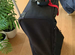 Large lightweight suitcase
