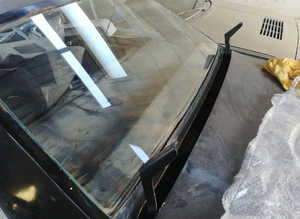 Rear window Ferrari 365/400 and 412