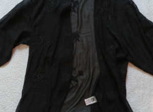 quality ladies velvet etc tops for a person size 12 up to size 16 really from £5 each or £12 the lot to clear